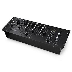 4-kanálový DJ mix Skytec STM3001 s funkcí předposlechu, rack
