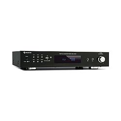 Auna AMP-9200, BT, digitální stereo zesilovač, 2x60W RMS, BT, 2x mikrofon, černý