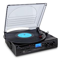 Auna TT-186E, stereo systém, gramofon, USB MP3 nahrávání