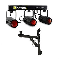 Beamz 3-Some, osvětlovací set, 4 části, LED
