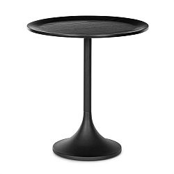 Besoa Small Visby, konferenční stolek, 48 x 52,5 cm (Ø x V), kov, multiplexová deska, dubová dýha