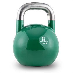 Capital Sports Compket 24, 24 kg zelená činka kettlebell, kulové závaží
