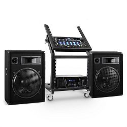 Electronic-Star DJ reproduktorový set Rack Star série Venus Bounce 200 lidí