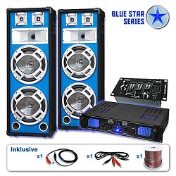Electronic-Star Ozvučovací set Blue Star Series Basskern USB, 2800 W