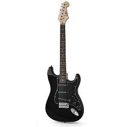 Elektrická kytara Chord CAL63, černá, 6 strun, olše/javor