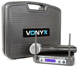 Vonyx WM512, 2kanálový VHF vysílací systém, včetně přenosného kufru