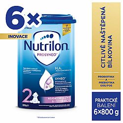 6x NUTRILON 2 HA PROSYNEO speciální pokračovací kojenecké mléko 800 g