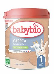 BABYBIO CAPREA 1 plnotučné kozí kojenecké bio mléko 800 g