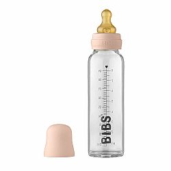 BIBS Lahev skleněná Baby Bottle 225 ml, Blush