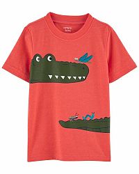 CARTER'S Triko krátký rukáv Red Alligator kluk 6m