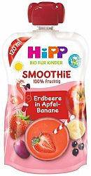 HiPP BIO Smoothie Jablko-Banán-Červené ovoce 120 ml